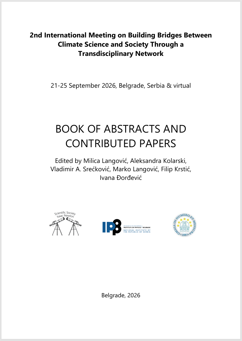 2nd International Meeting on Building Bridges Between Climate Science and Society Through a Transdisciplinary Network