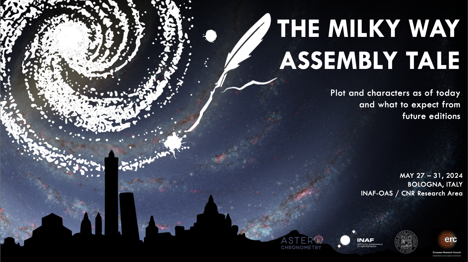 The Milky Way Assembly Tale - Bologna 27-31 May 2024