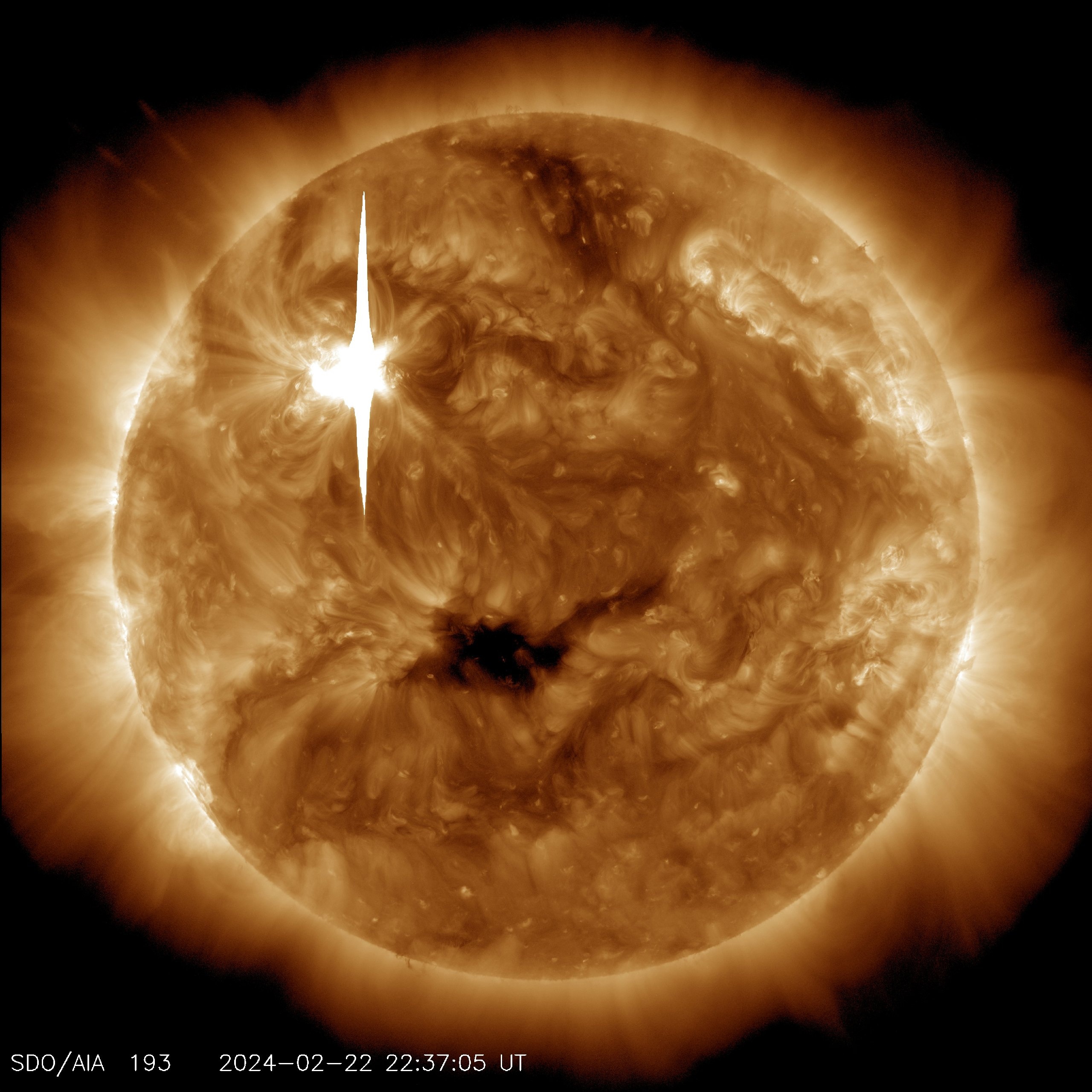 This year's largest Solar eruption